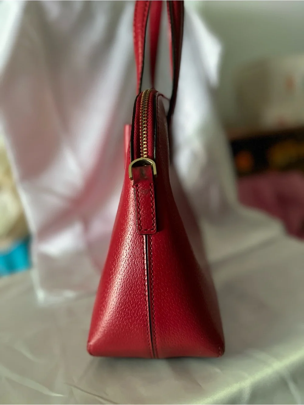 kate spade structured pebbled